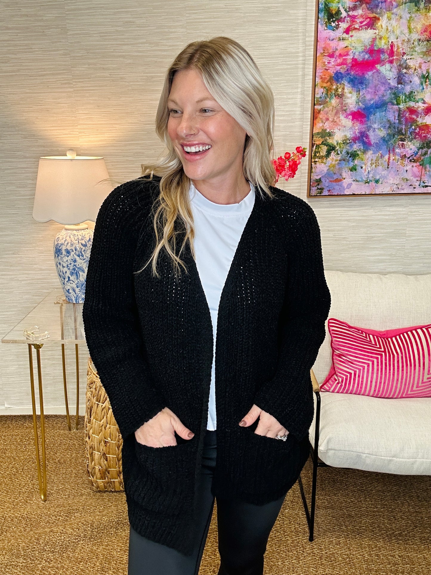 The Chenille Cardigan - 4 Colors