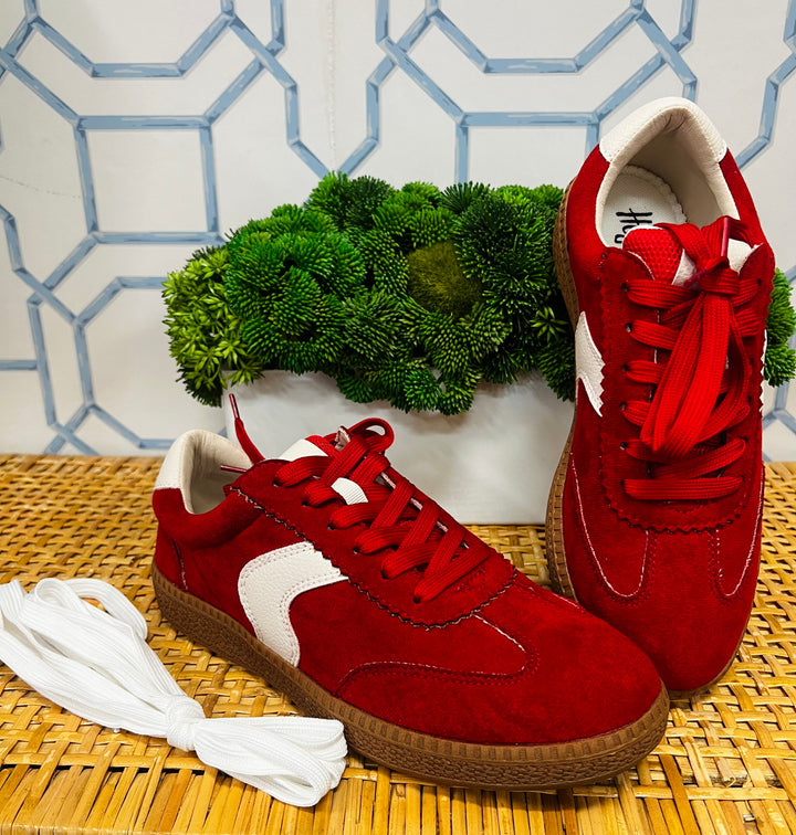 Spoiler Alert Sneakers in Red