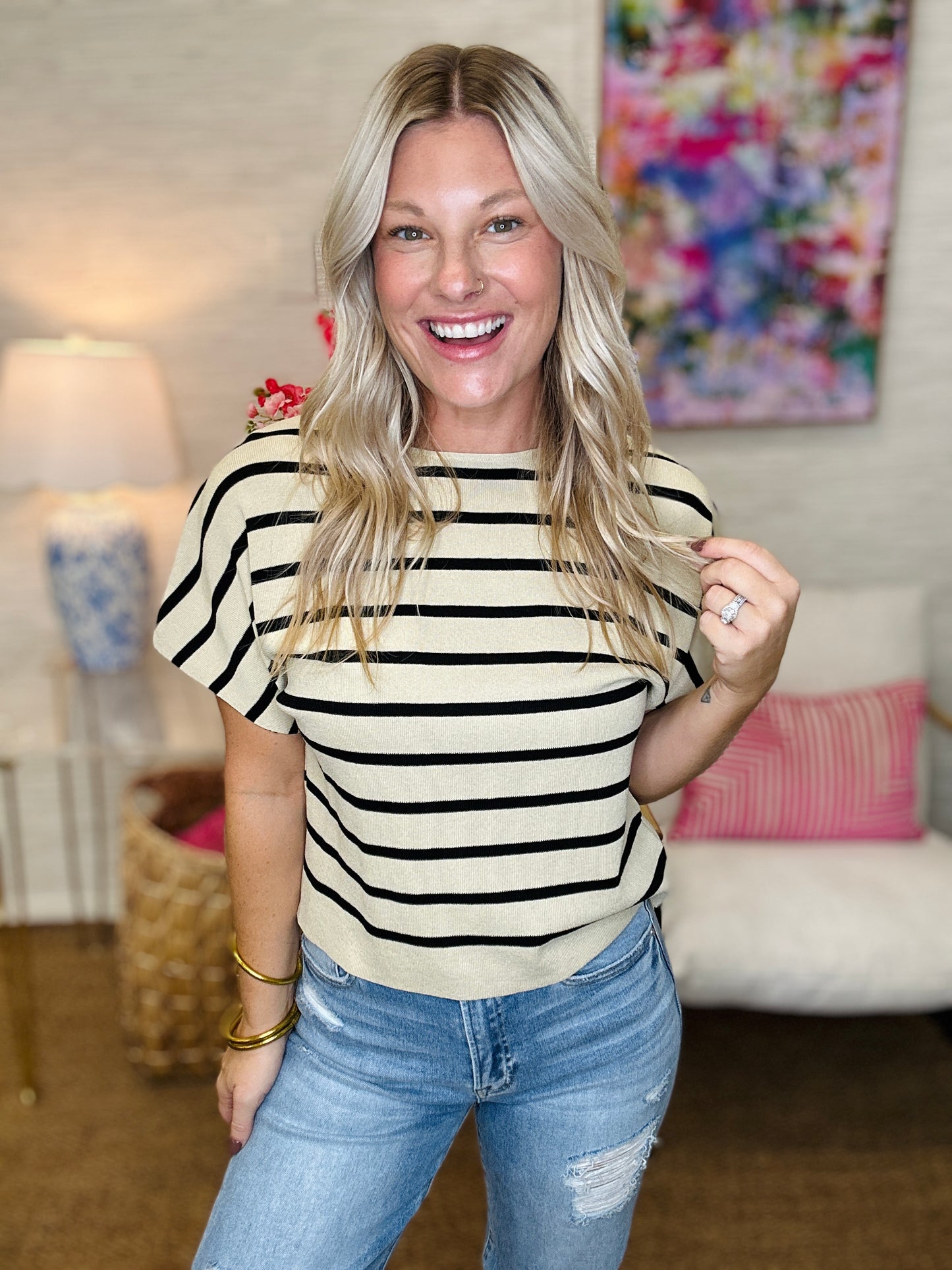 The KT Stripe Top