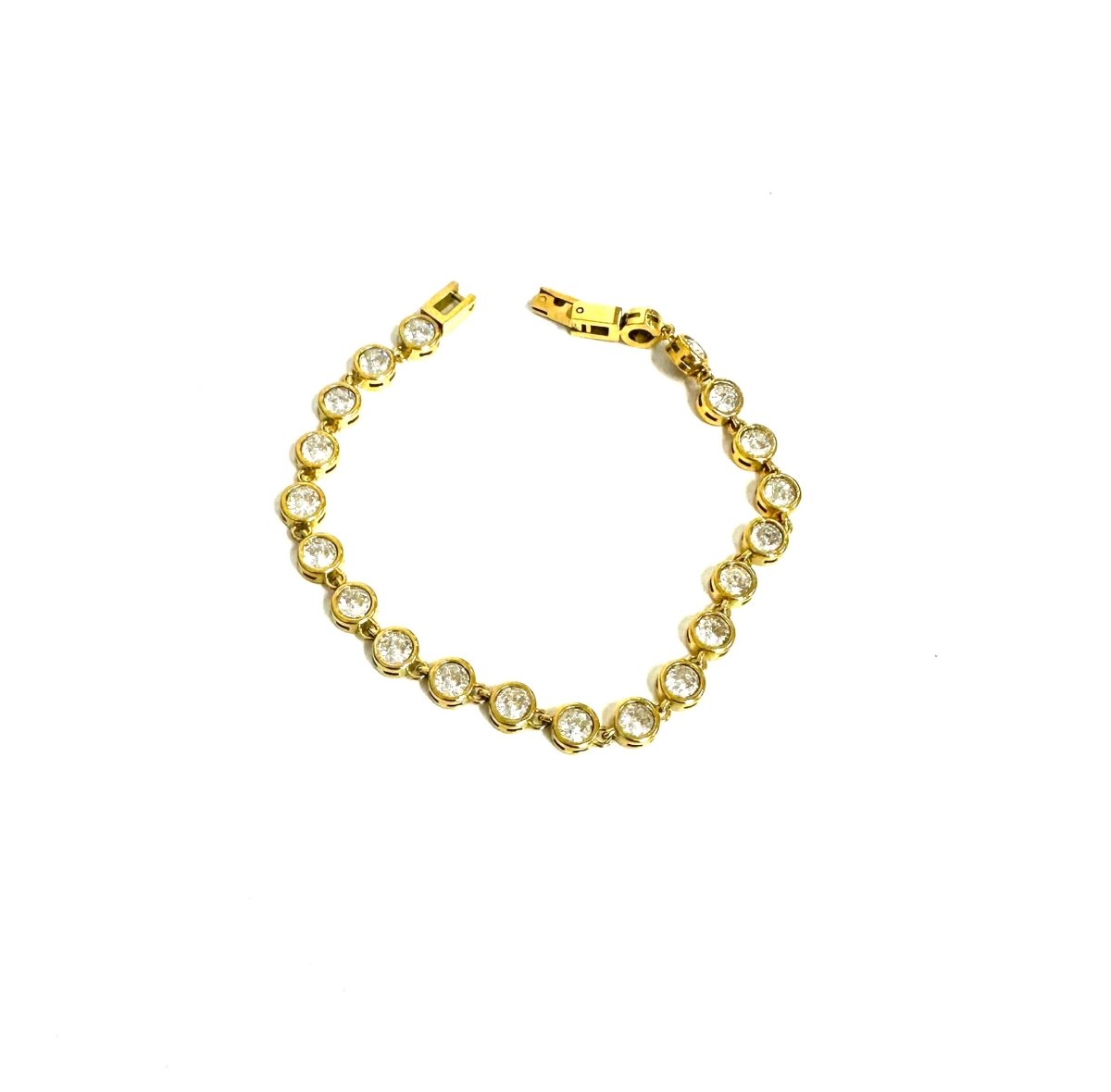 The Lilo Round Rhinestone Bracelet
