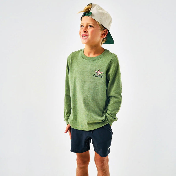 The Youth Long Sleeve Tee- Ducks Flying In