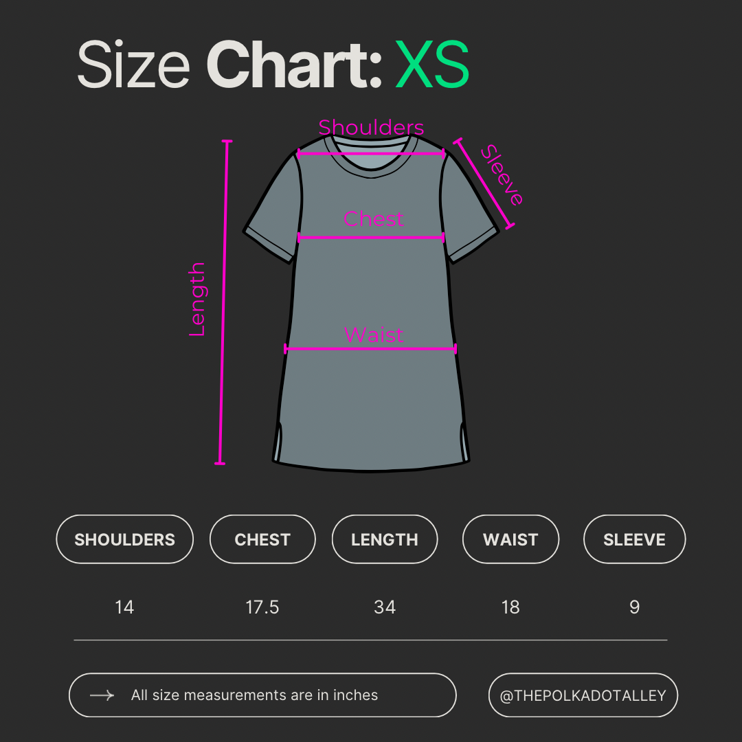 The Buckley T-Shirt Dress - 4 Colors/AS