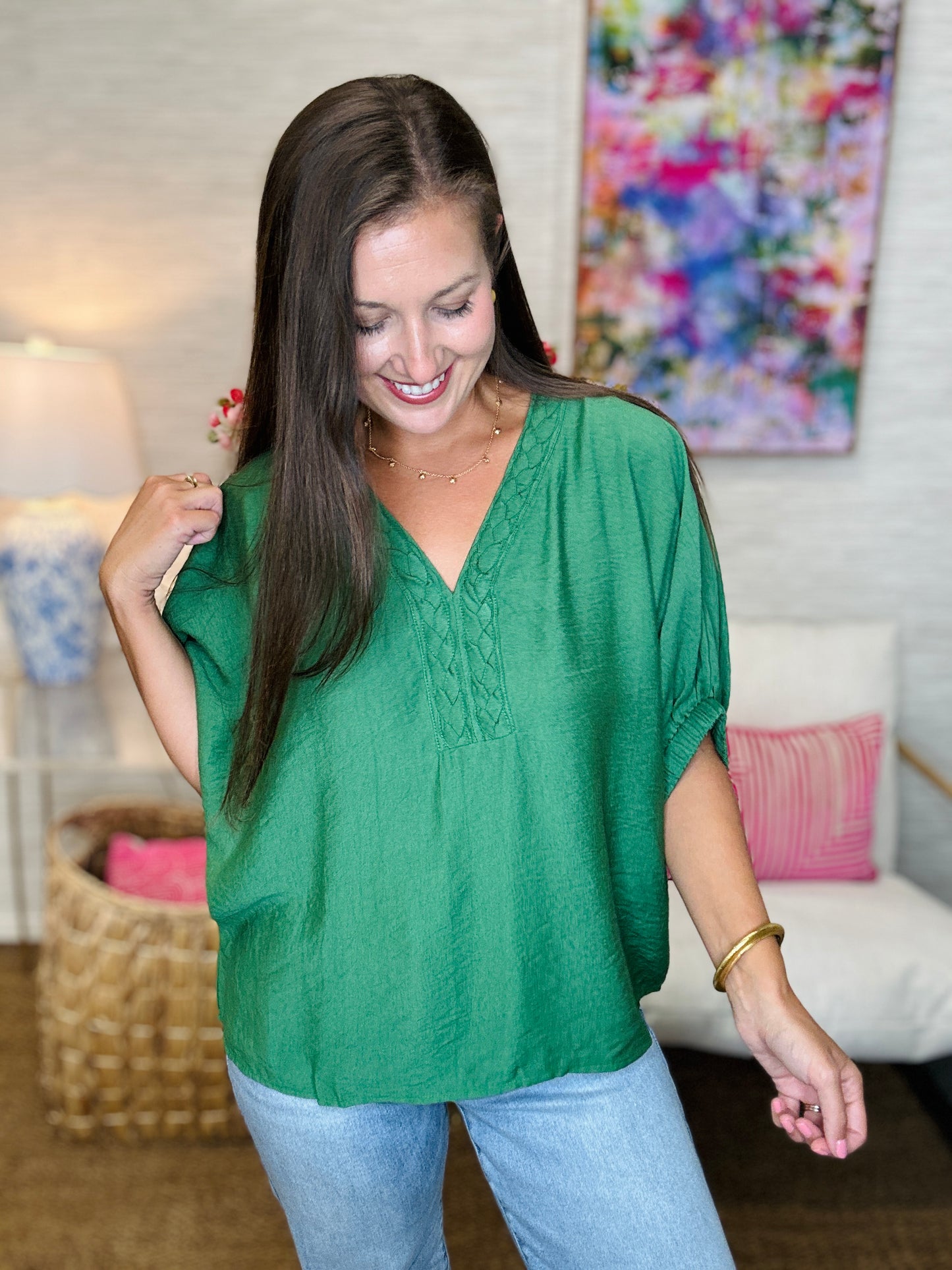 The Mindful Top in Fern