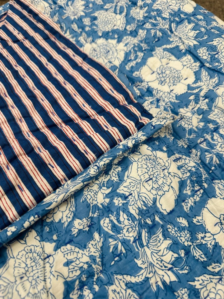 The POL Piper Throw in Aqua