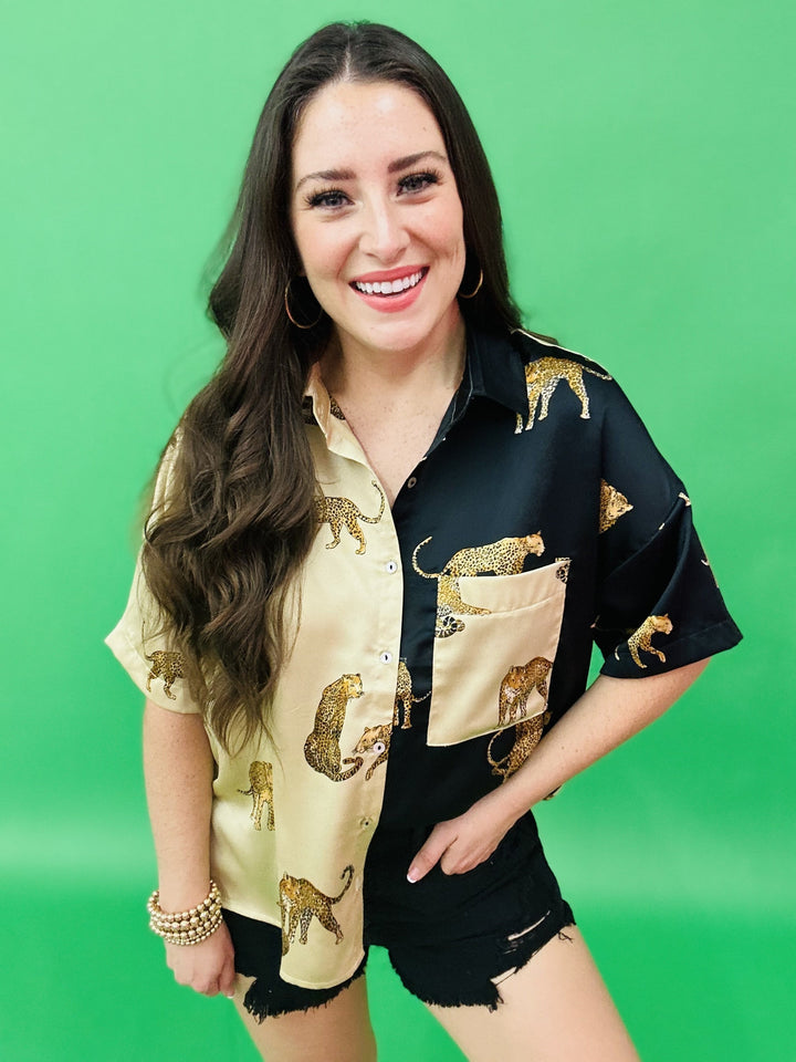 The Chilly Cheetah Top