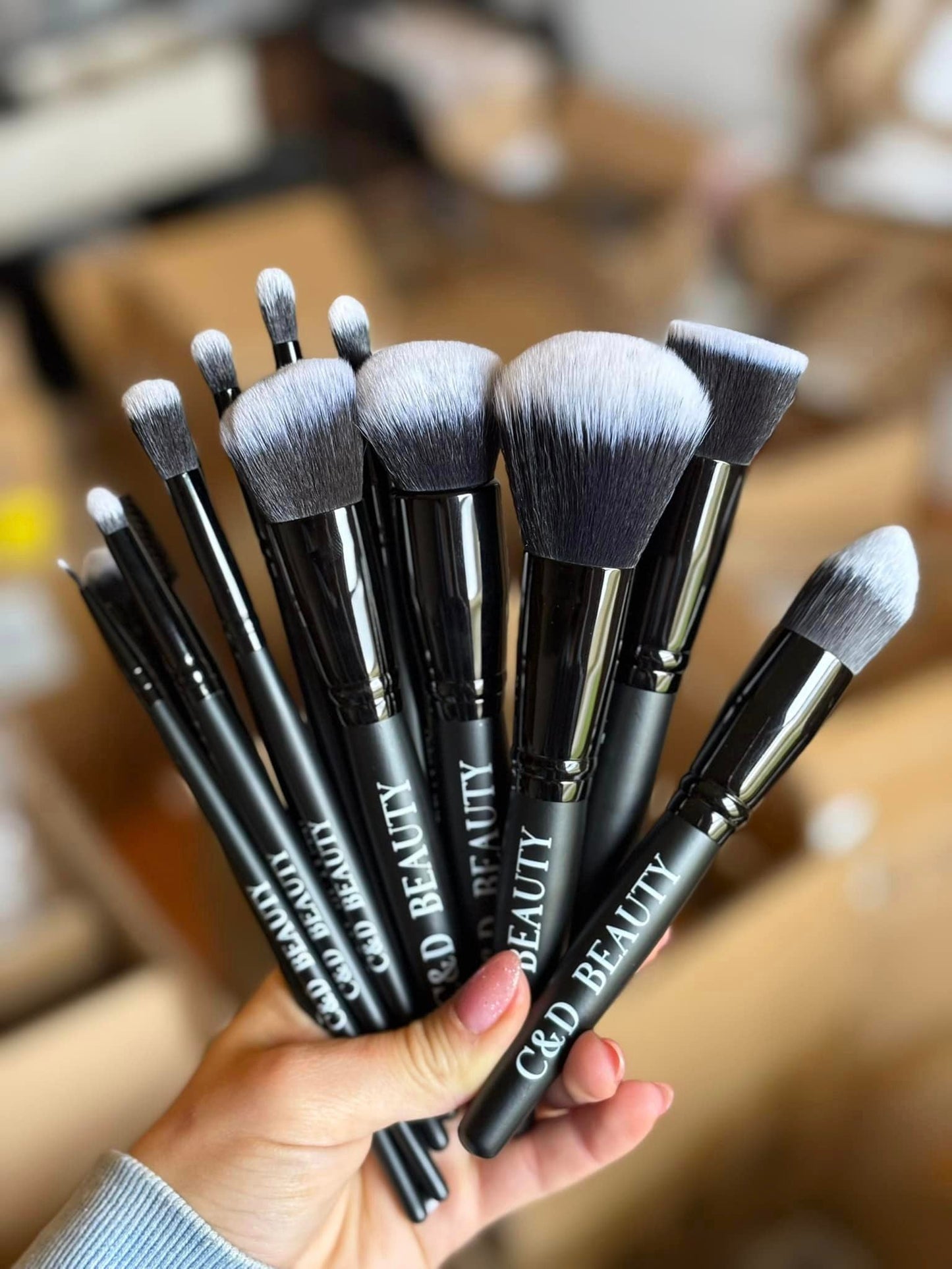 C&D Makeup Brush Set