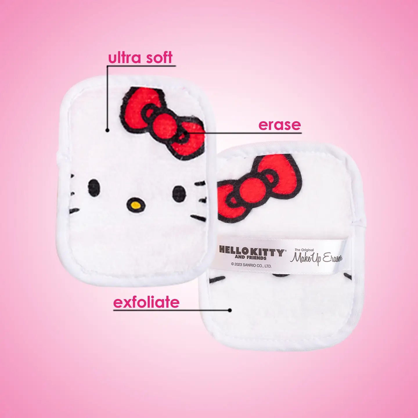 The Hello Kitty Friends 7-Day Makeup Eraser Set