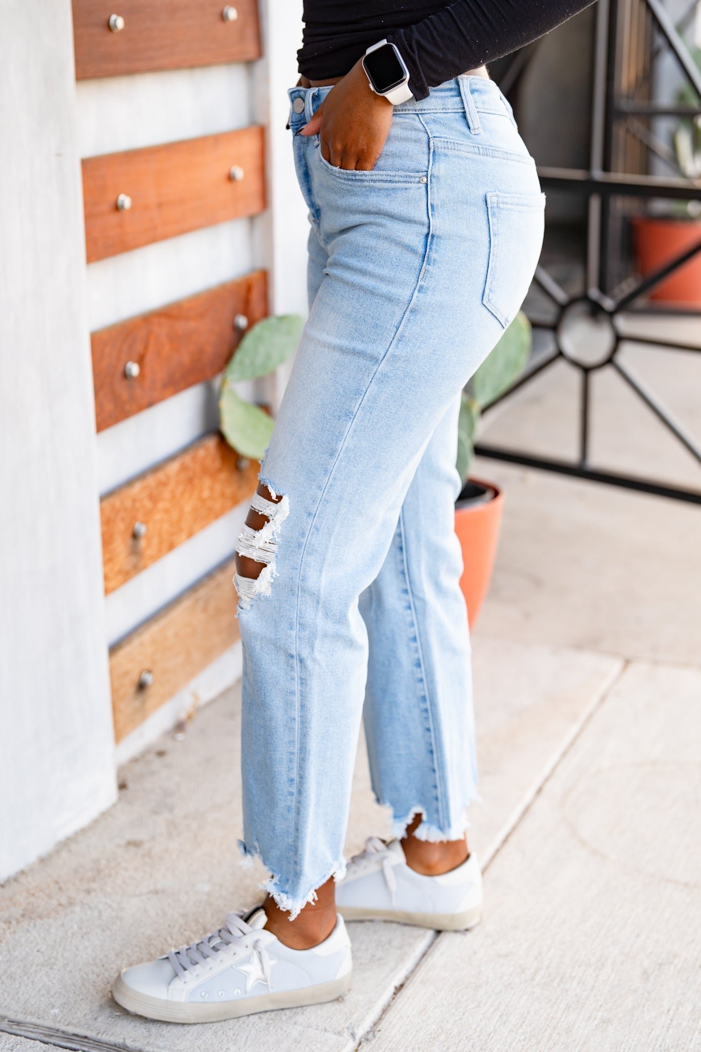 The Mica Crop Jeans-AS