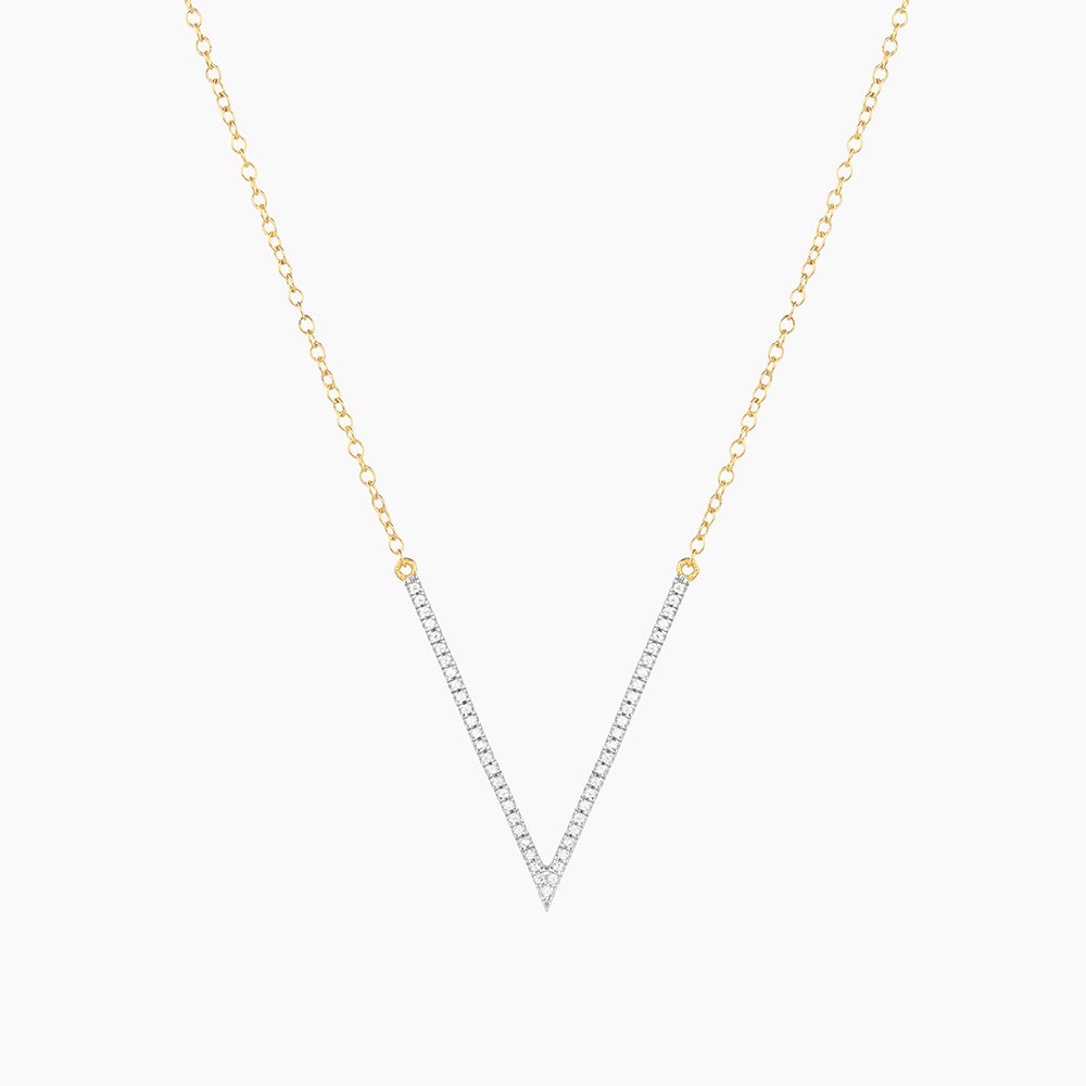 ES V To The T Pendant Necklace