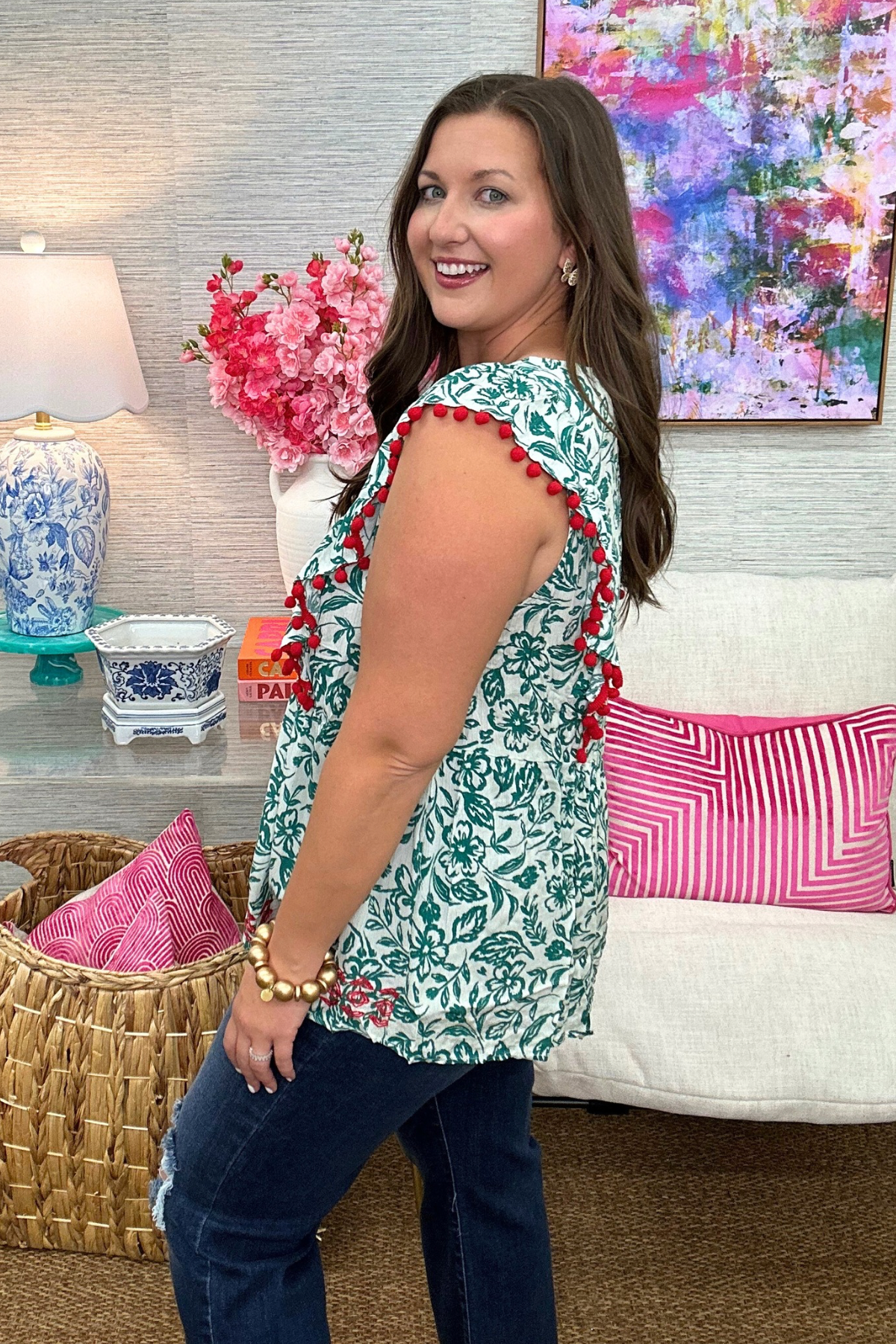 The Emerald Jillian Top-All Sizes