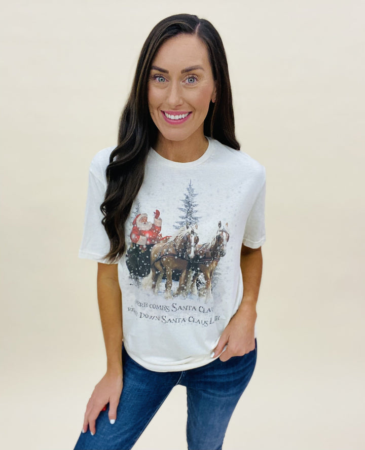 Here come Santa Tee
