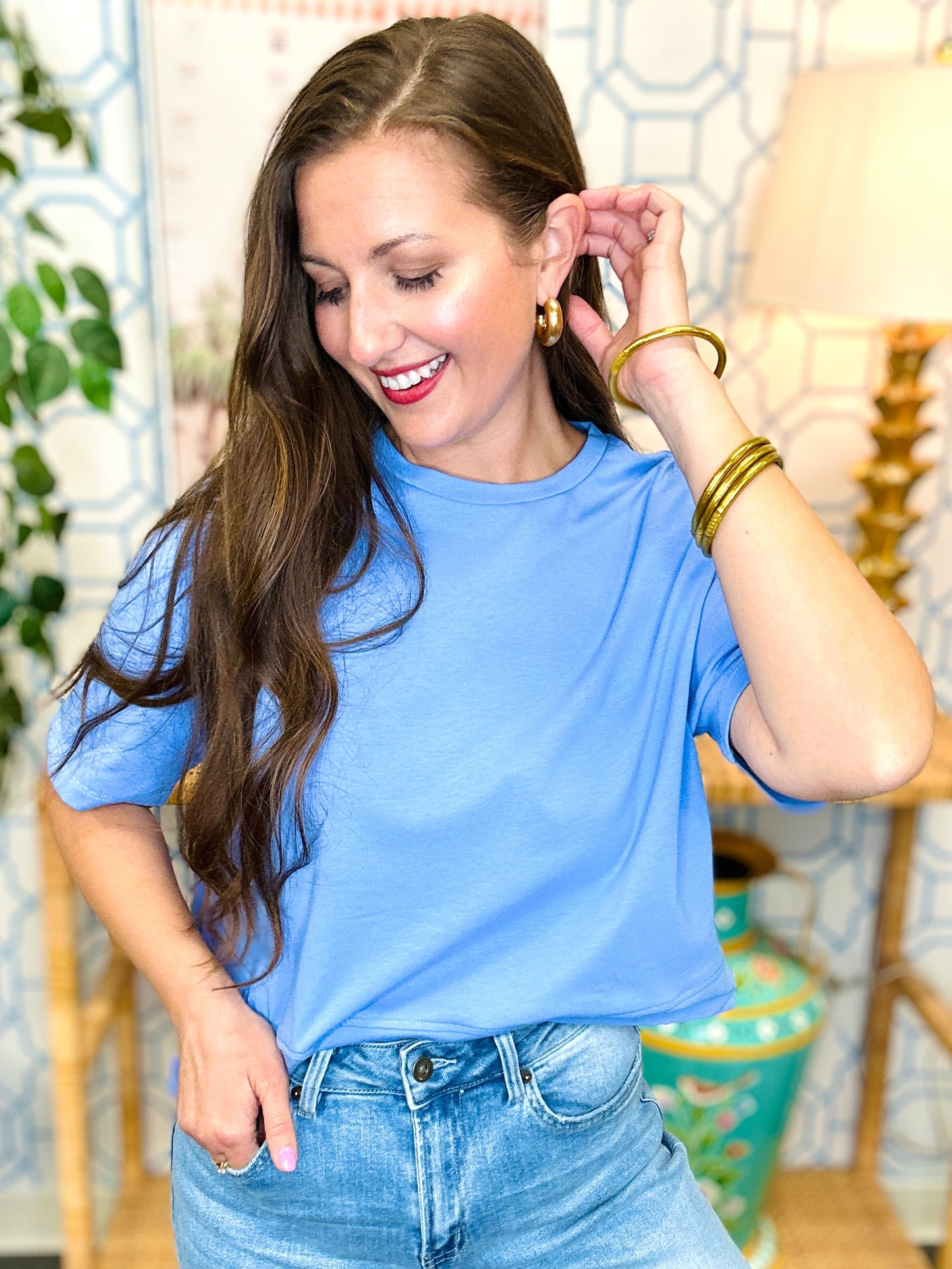 The Boxy Wish Tee-5 Colors