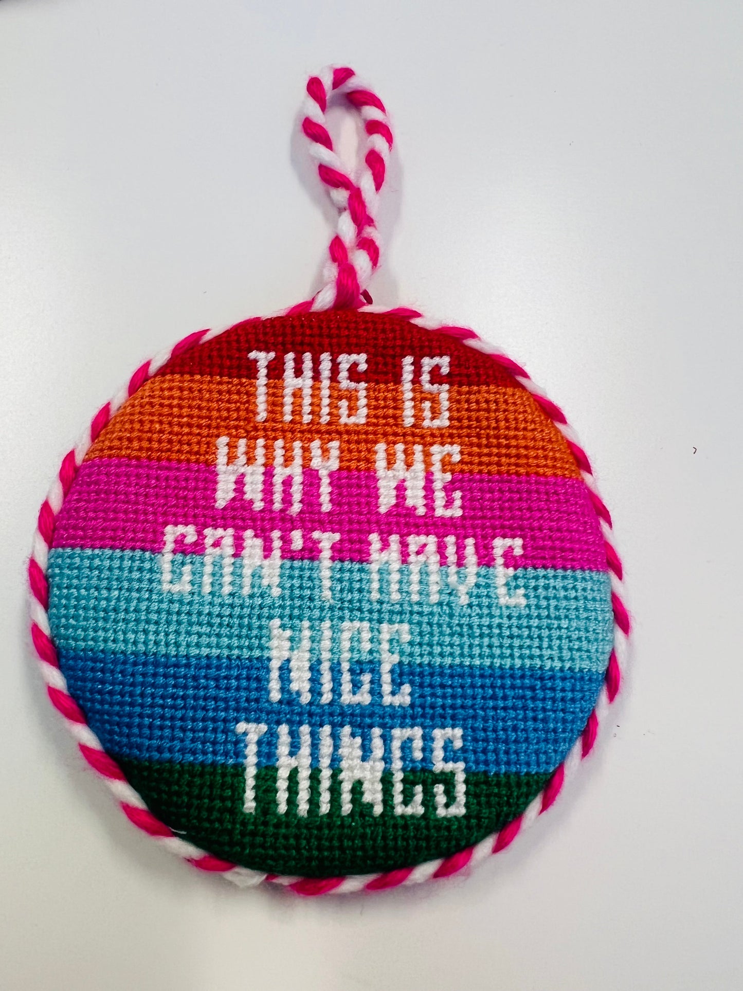 The Needlepoint Ornaments