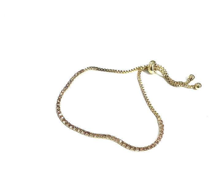 The Toggle Tennis Bracelet-2 Colors