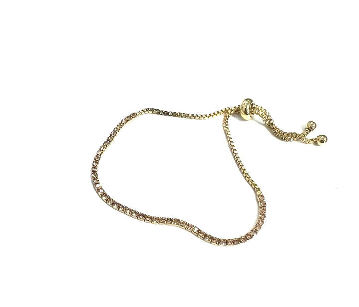 The Toggle Tennis Bracelet-2 Colors