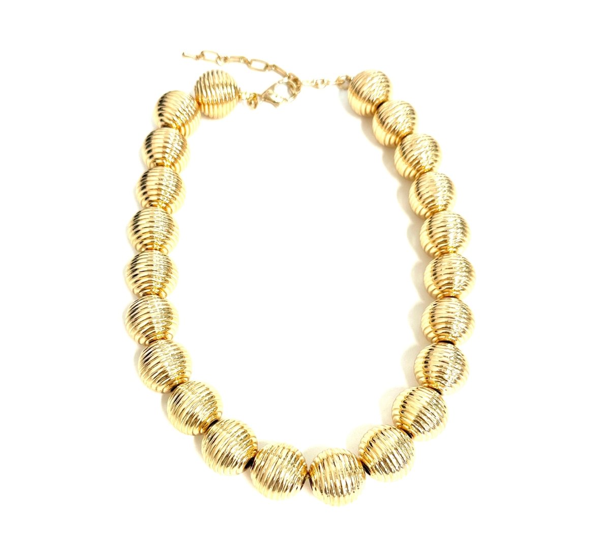 The Big Ball Golden Necklace