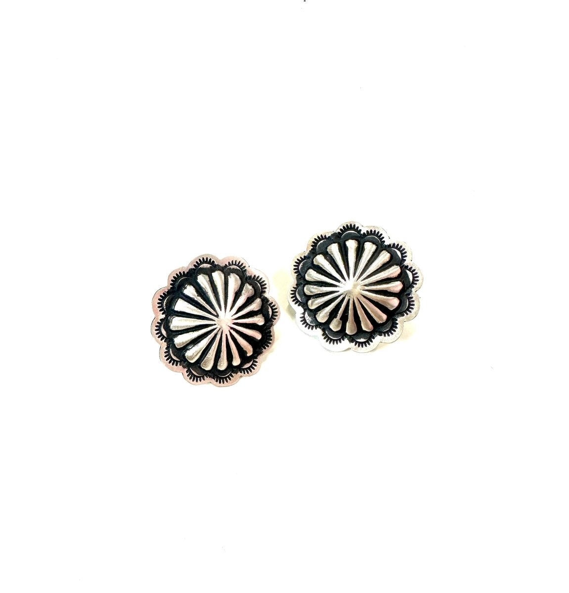 Sterling Round Studs