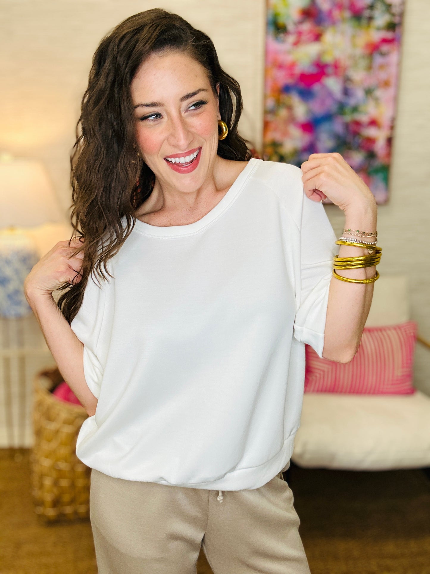The Dash Banded Top-4 Colors
