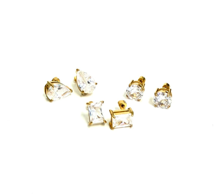 The Liza CZ Earrings- 3 Options