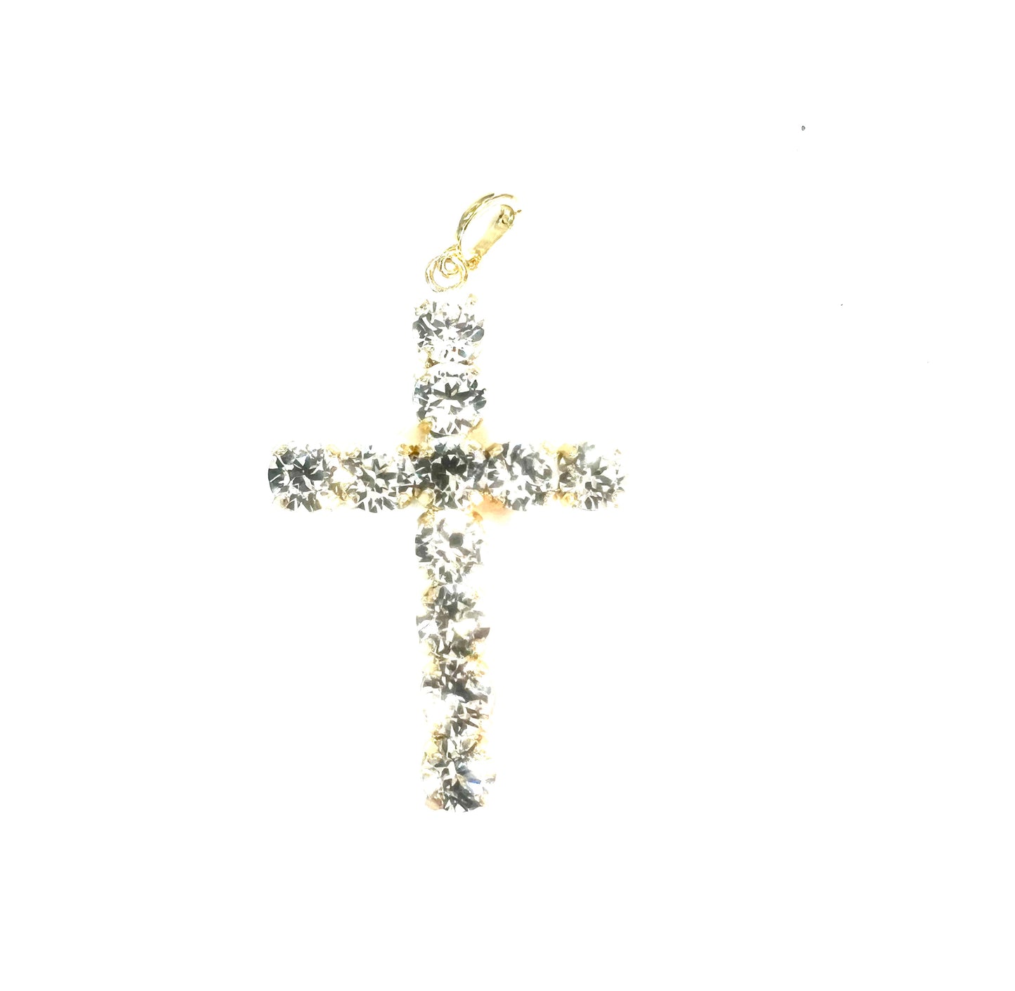 Magic Crystal Cross Charm