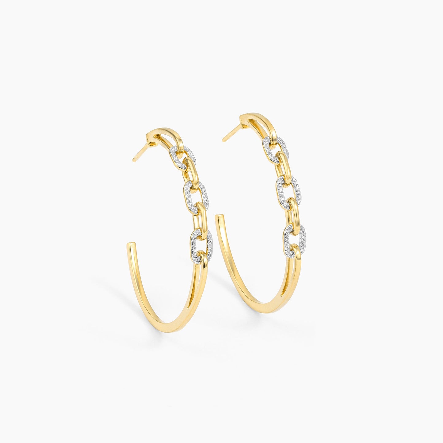 ES Link Up Hoop Earrings