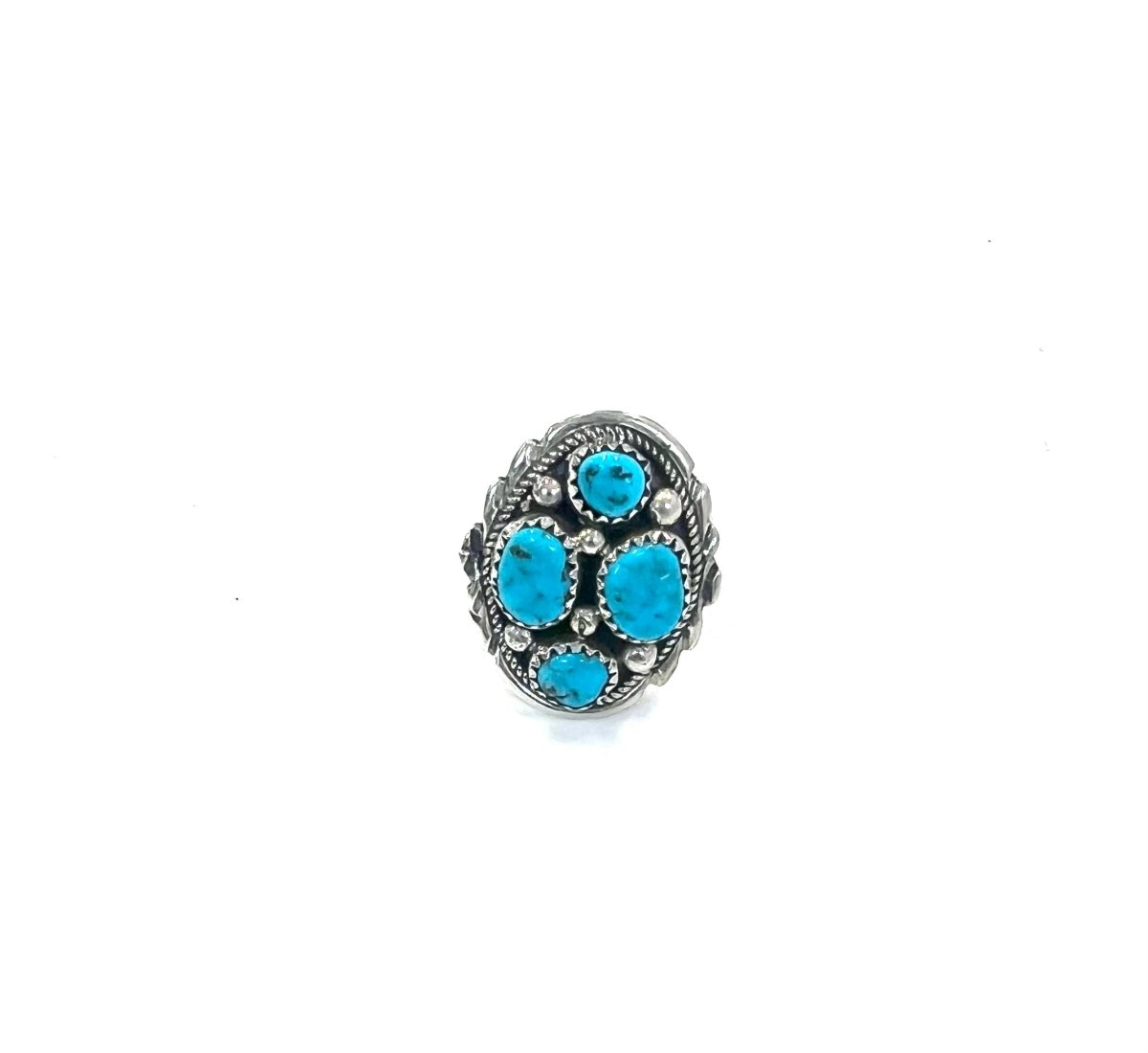 M Chee Turquoise Sterling Ring