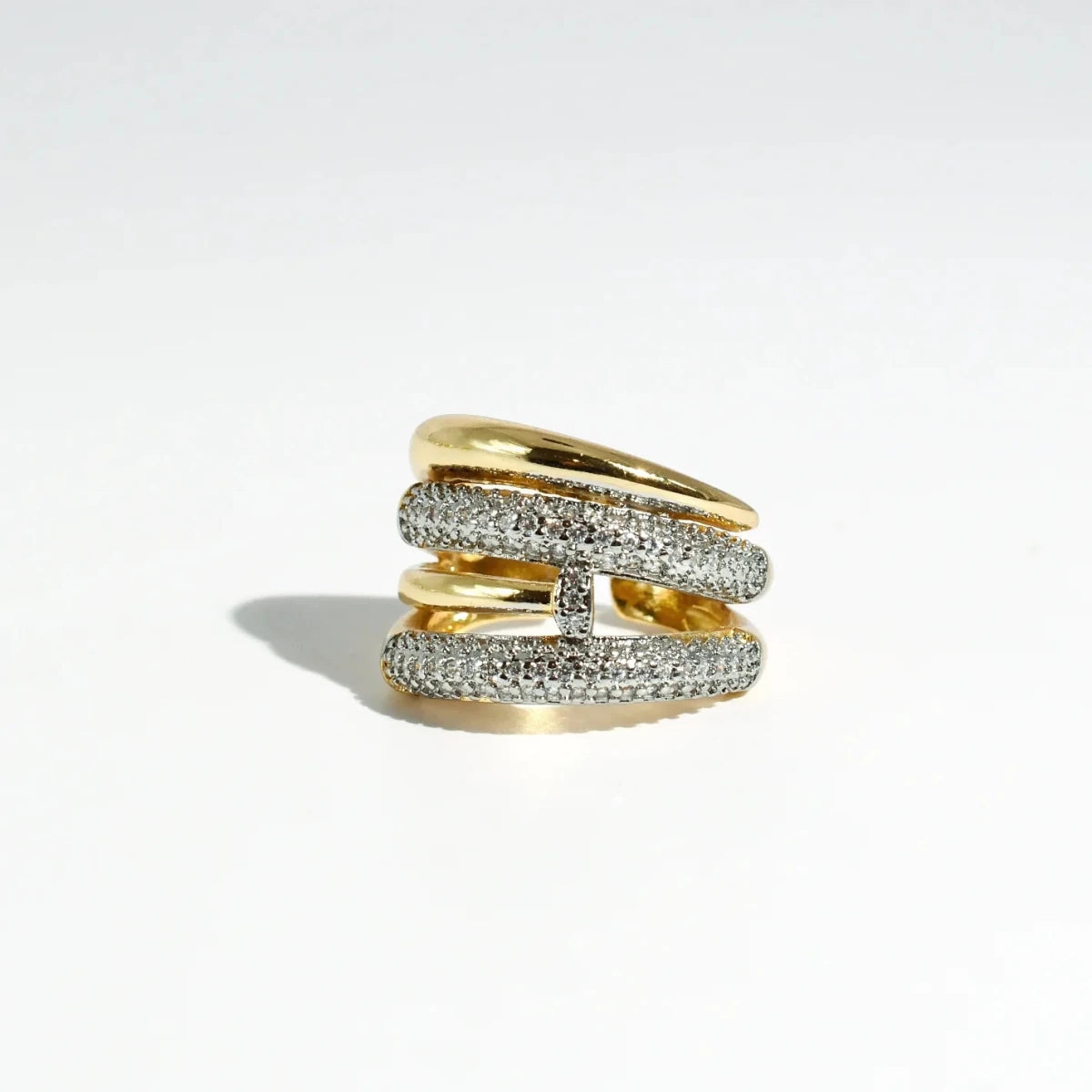 The Stacked & Stunning Ring