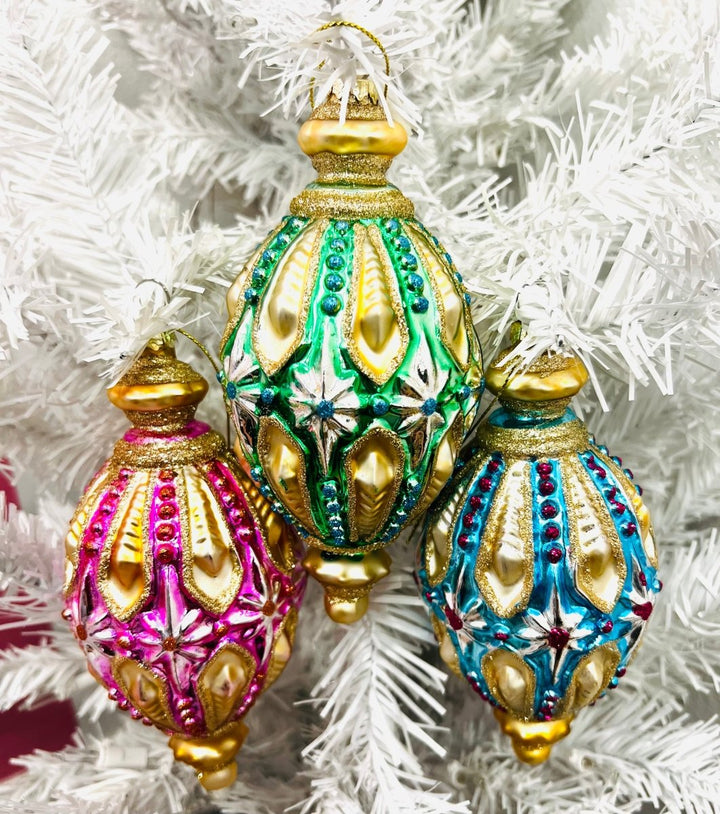 Vintage Ornament Trio