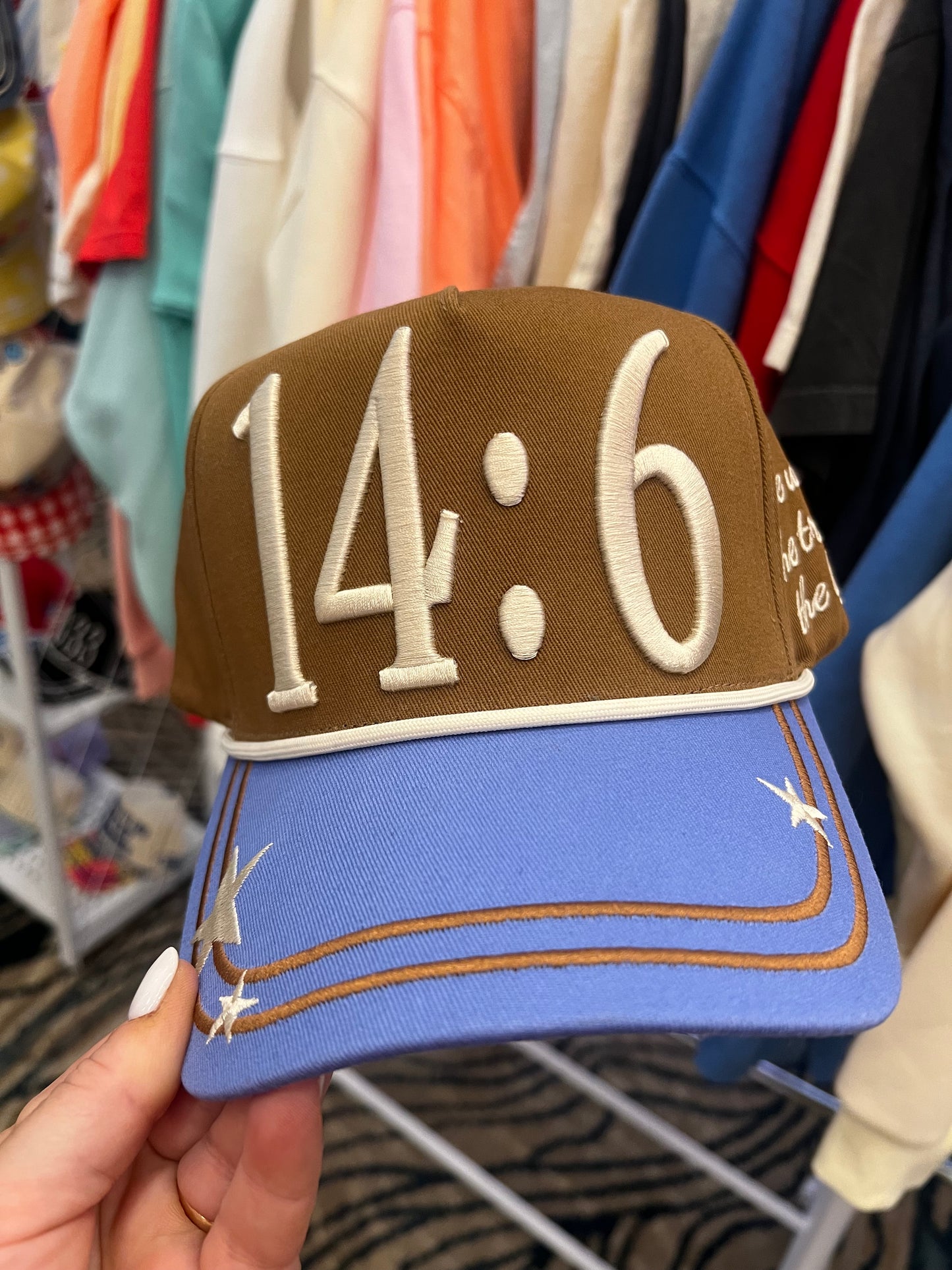 14:6 The Way, The Truth Hat