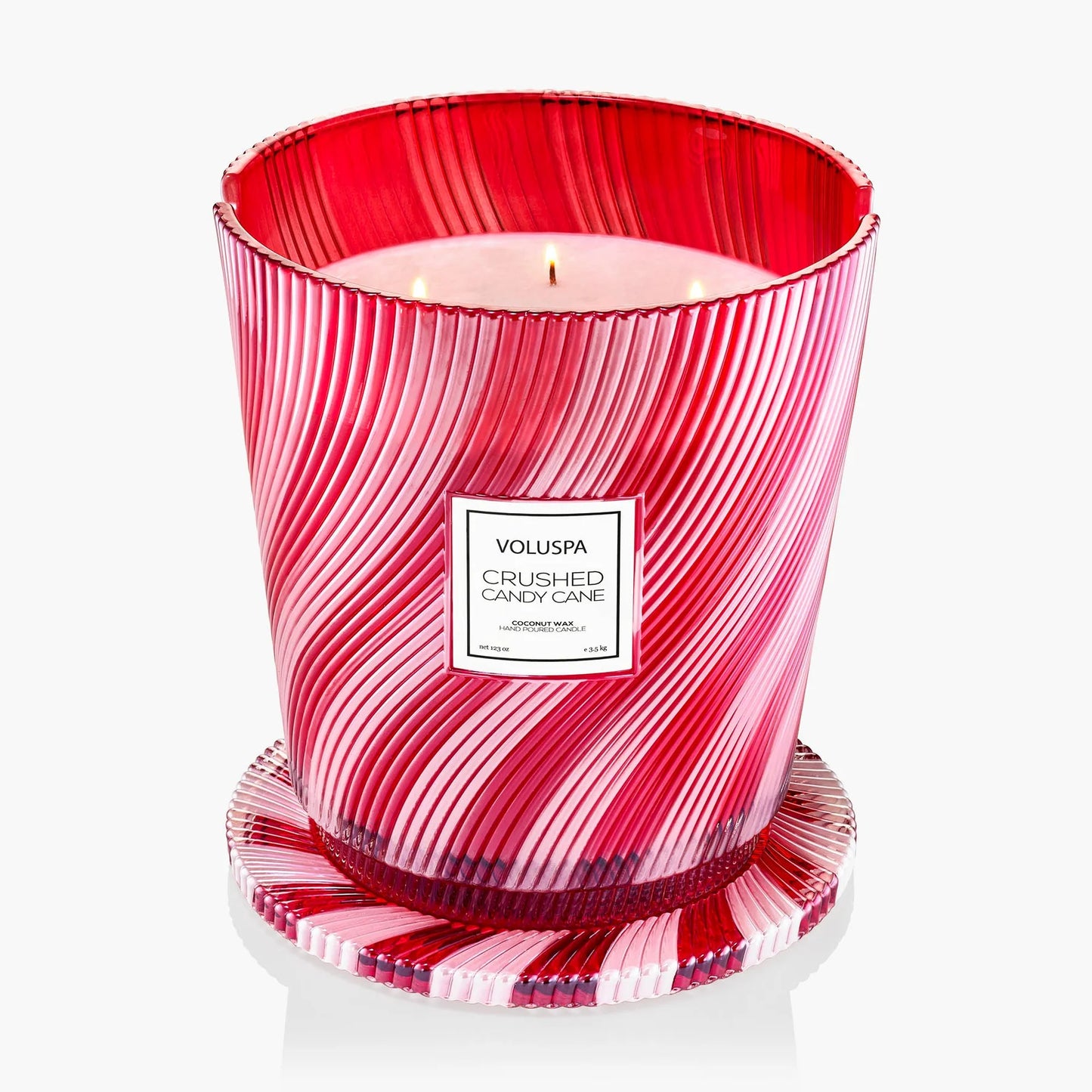 Crushed Candy Cane Candles