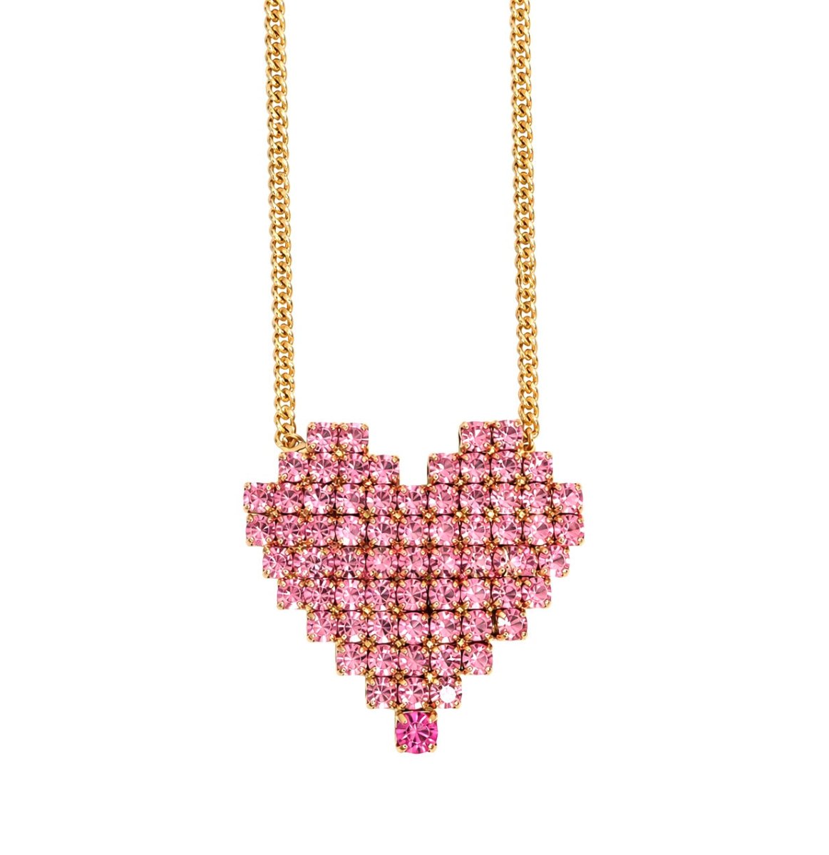 TOVA Candy Heart Necklace