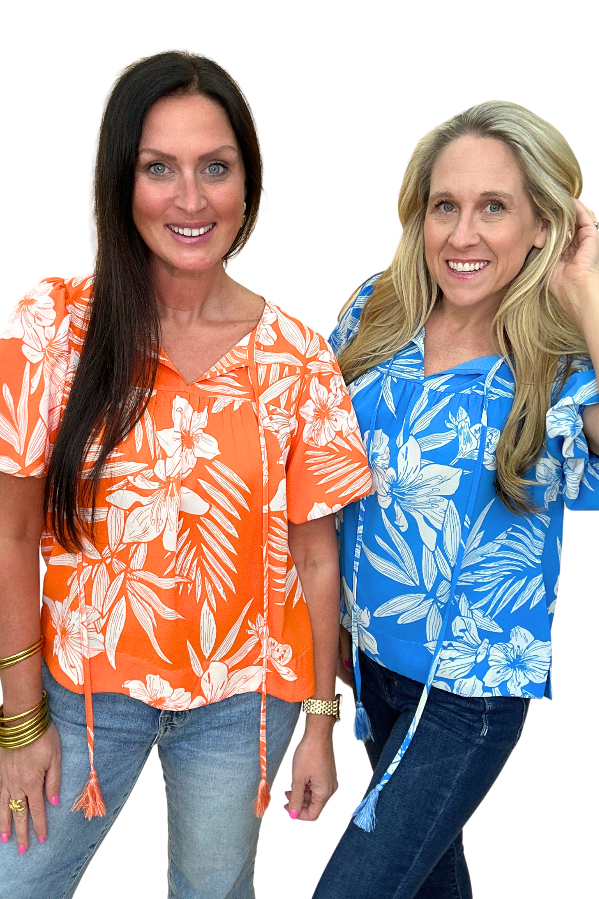 The Turtle Bay Top in Blue