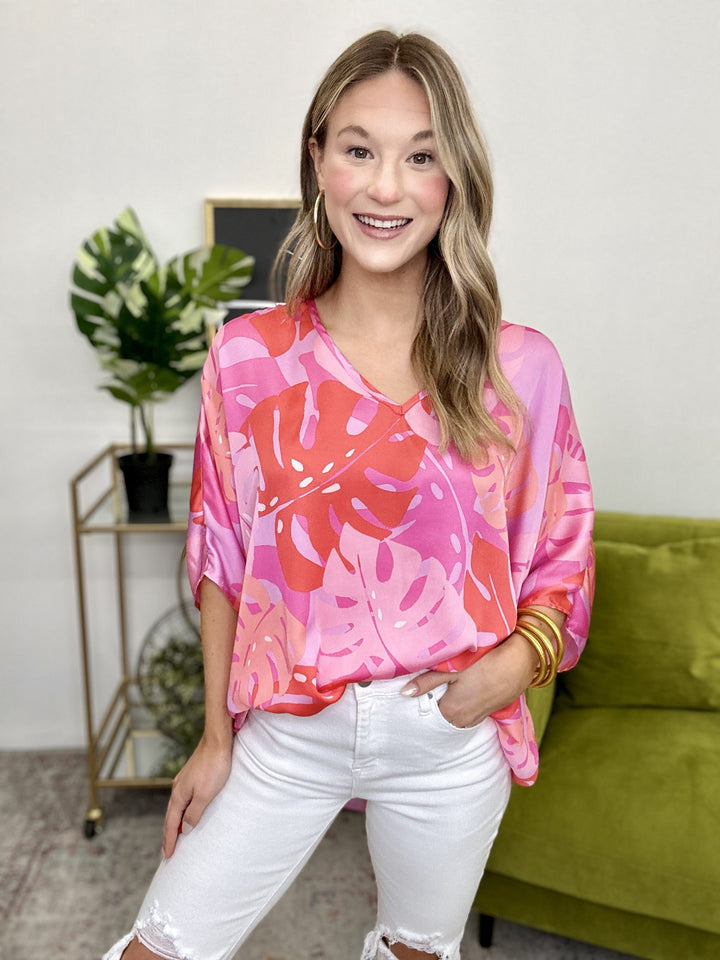 The Palm Beach Poncho Top