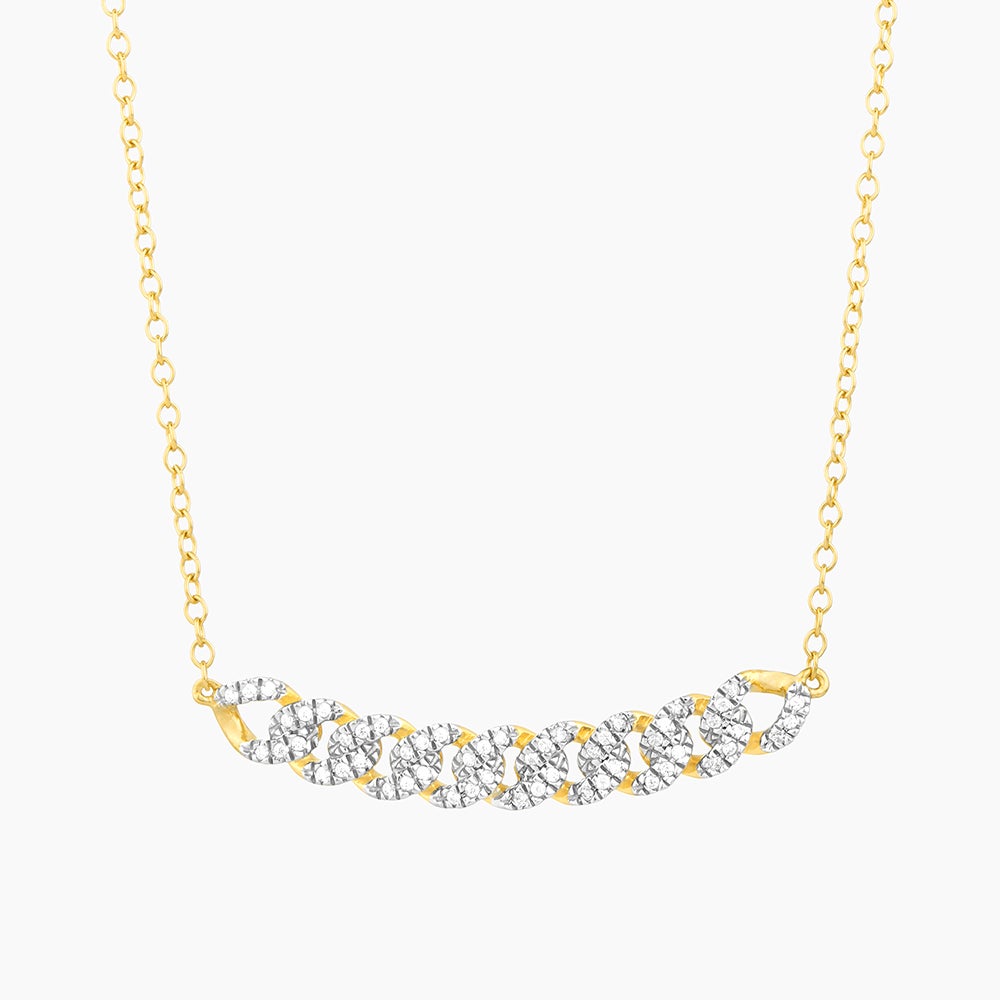 ES Close Knit Pendant Necklace
