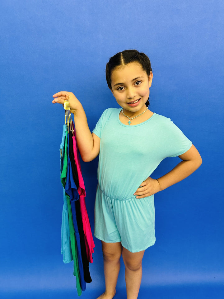 KIDS Tee Romper in 6 Colors
