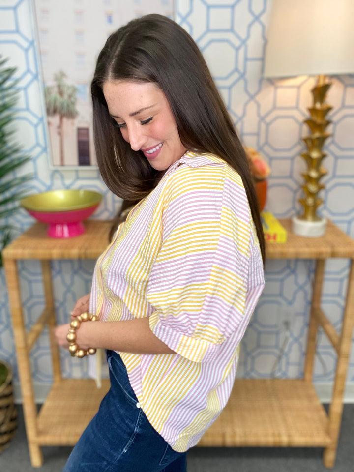 The Yellow Clayton Top - AS