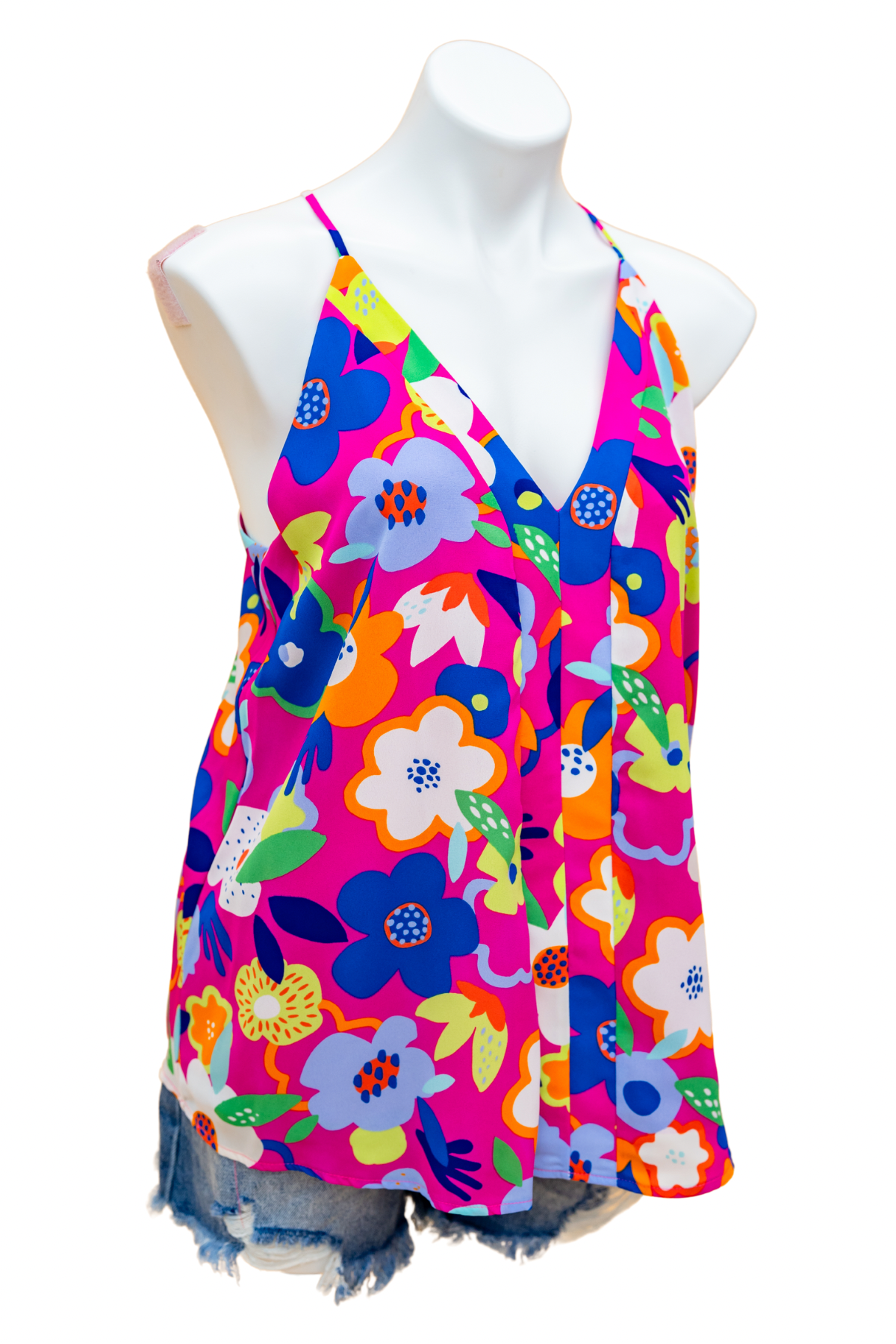 The Flower Bomb Lined Tank - AS