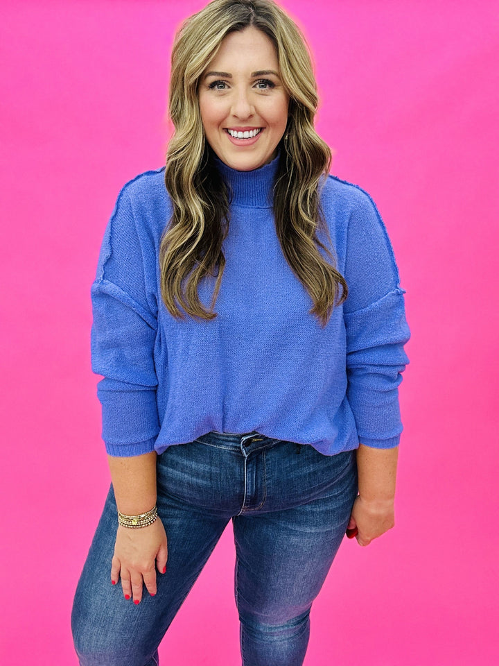 The Neon Curvy Summer Sweater-2 Colors