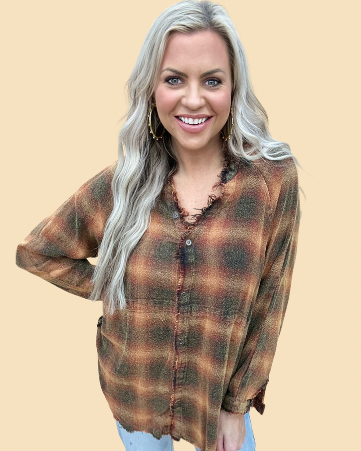 The Burnt Plaid in All Sizes