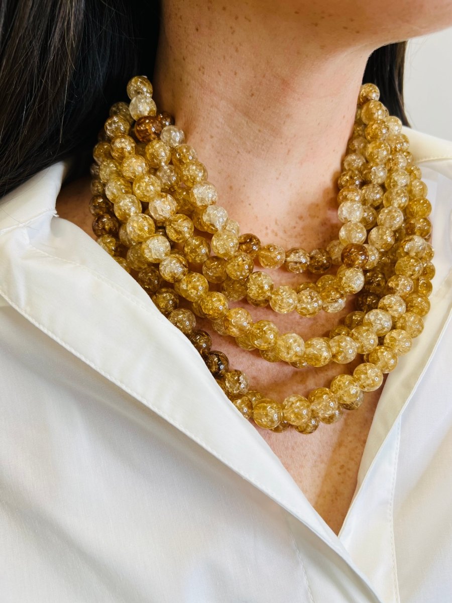 The Stacked Necklace-Smooth