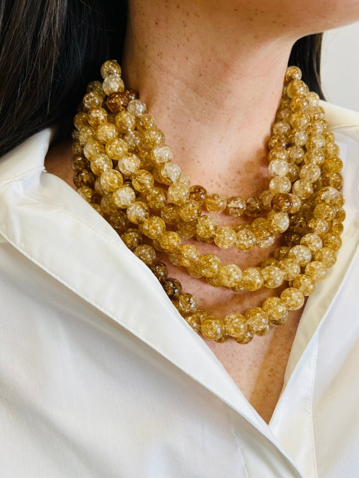 The Stacked Necklace-Smooth