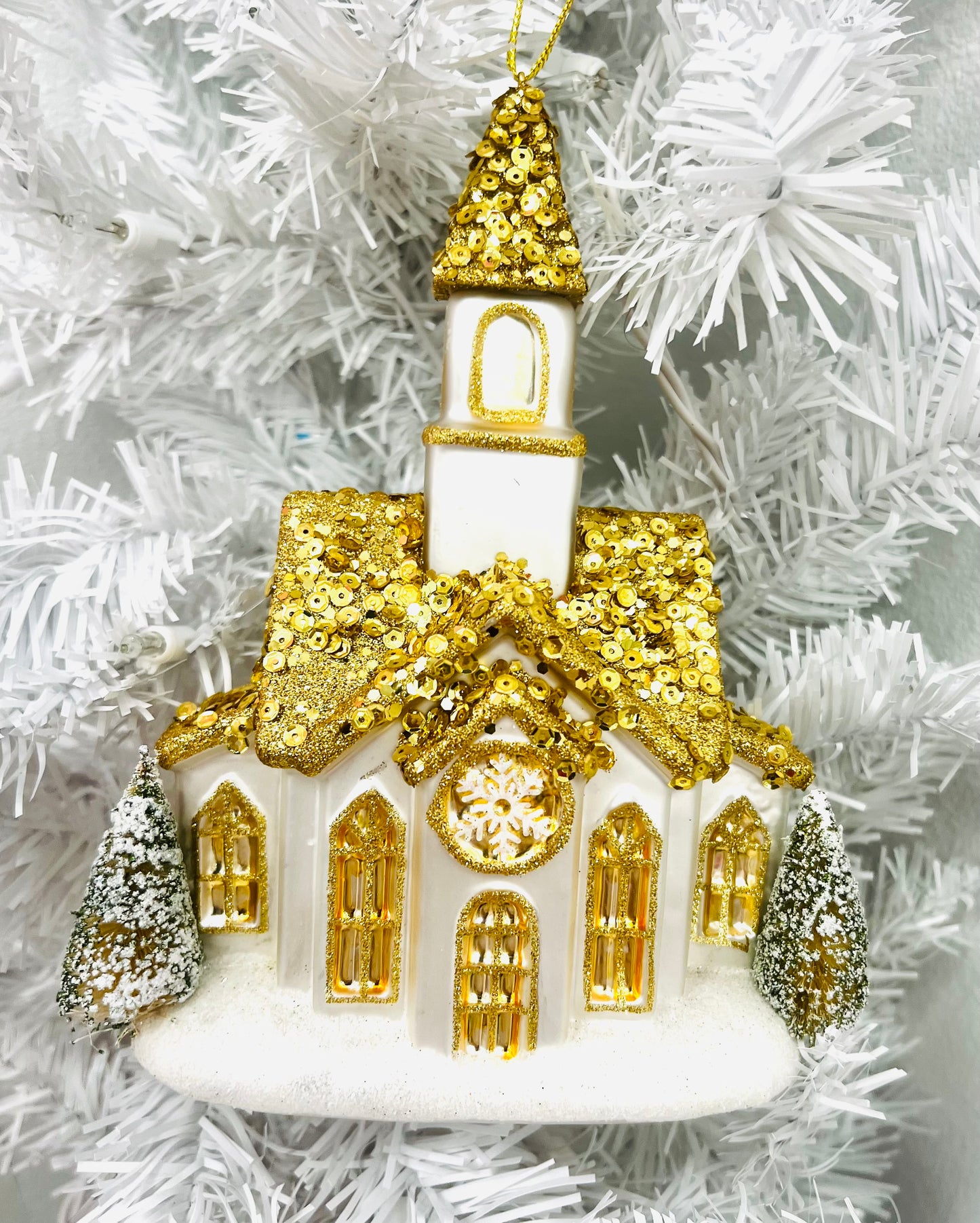 Oversized Church Ornament