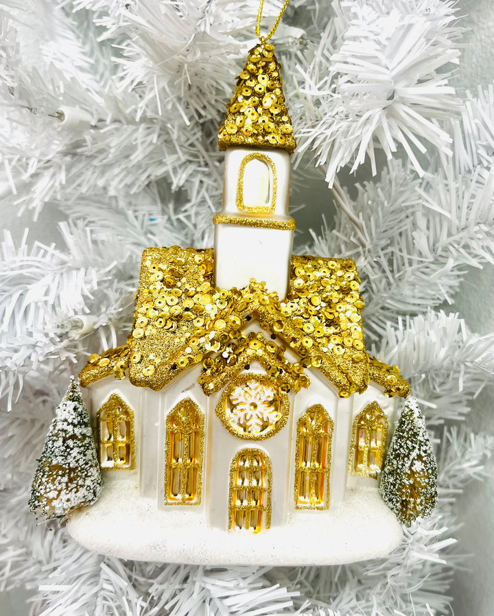 Oversized Church Ornament