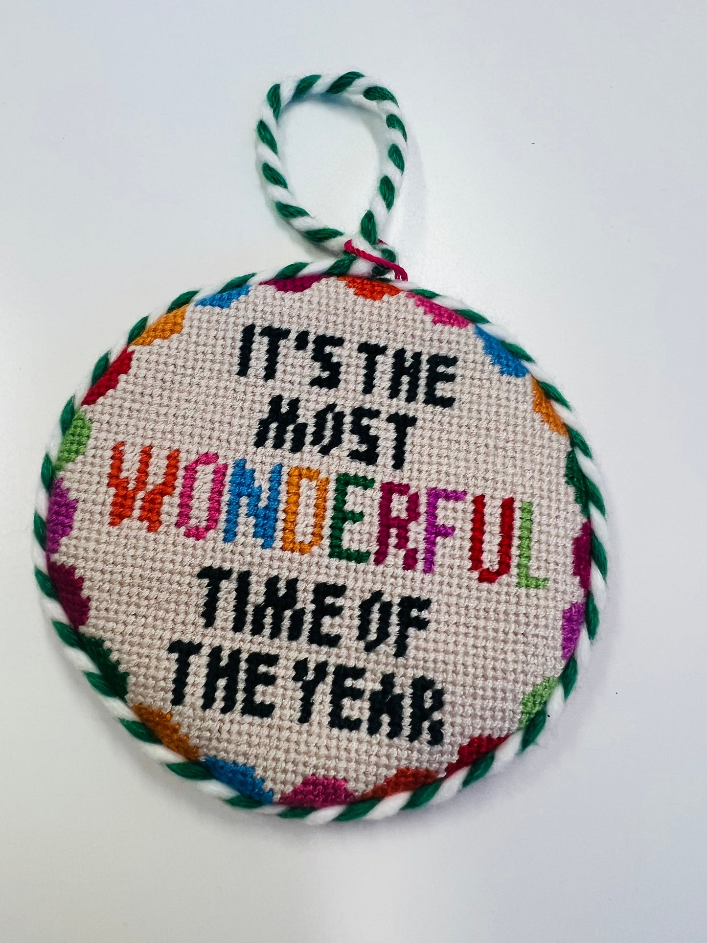 The Needlepoint Ornaments