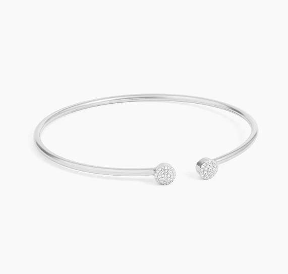 ES Twin Moon Cuff Bracelet