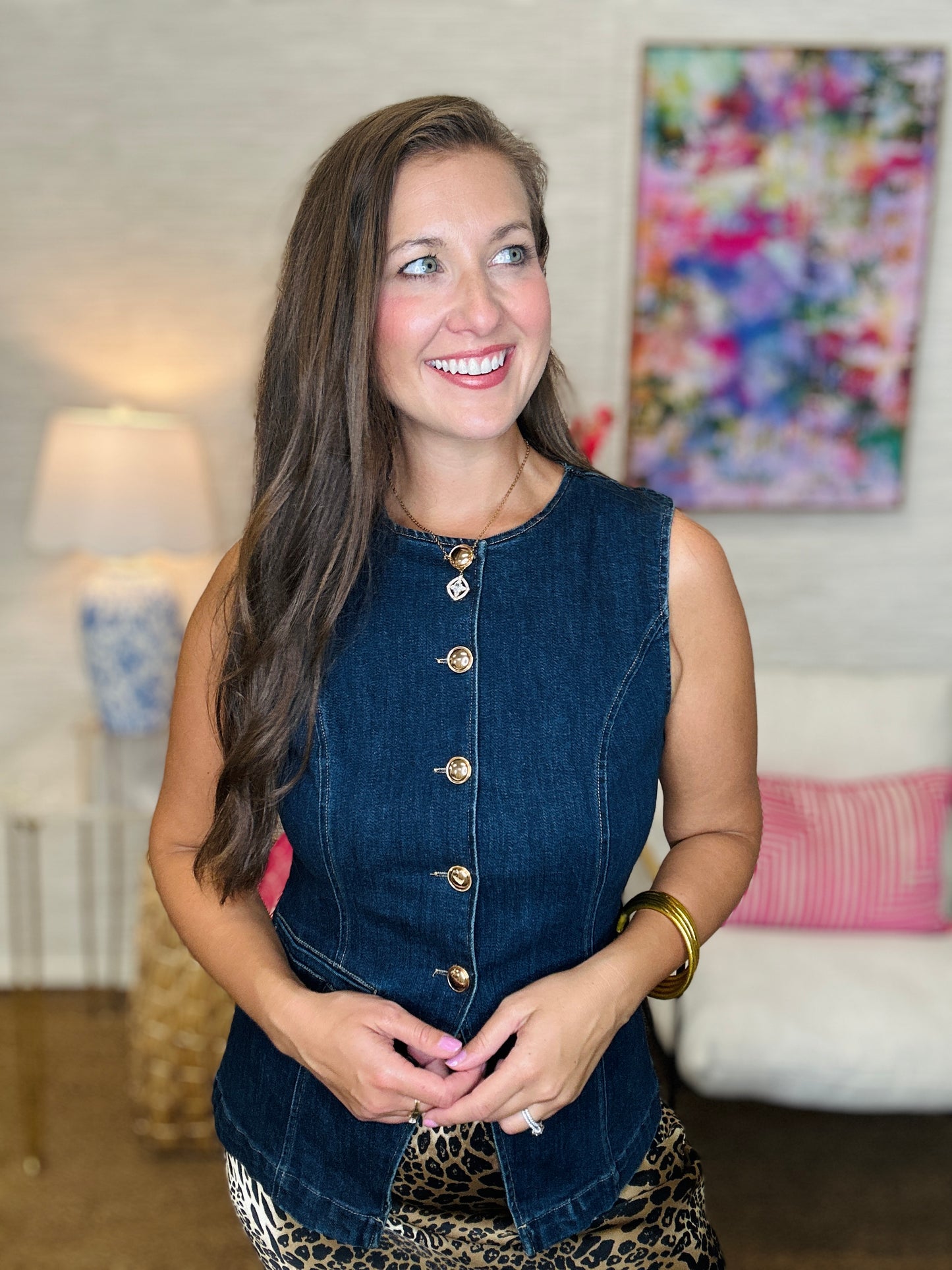 The Indigo Vest