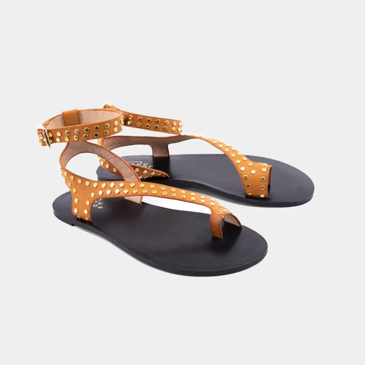 The Camel Carrie Sandals