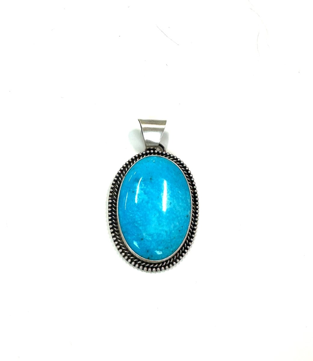 Sonoran Turquoise Sterling Pendant (W)