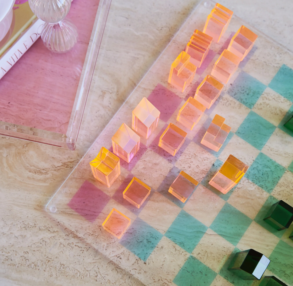 The Ombret Sherbet Chess & Checkers
