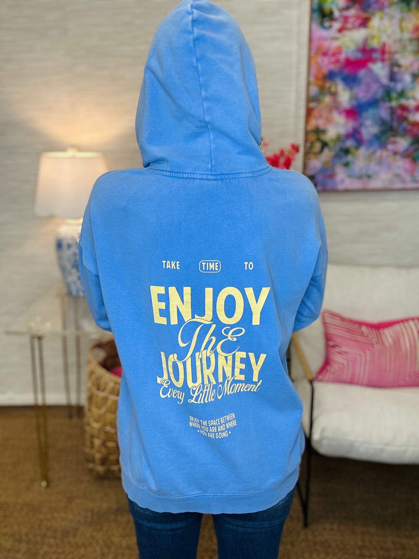 Enjoy The Journey Oversized Hoodie
